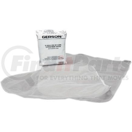 Gerson 071207 STRAINERS 5GAL BAGS w/ ELASTIC TOPS (100/BX)