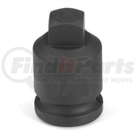 Grey Pneumatic 1006PP 3/8" Drive x 3/16" Square Male Pipe Plug Socket