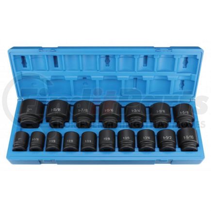 Grey Pneumatic 8017 3/4"Dr 17Pc Stnd