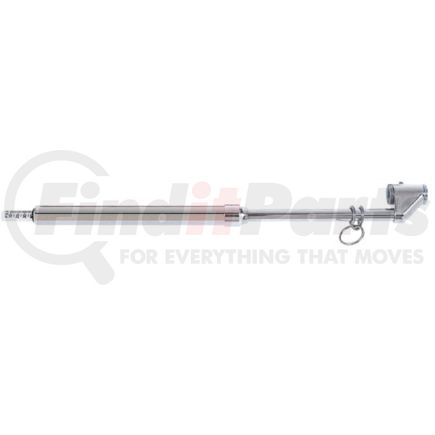 Haltec GA-185-1 Tire Pressure Gauge Tire Pressure Gauge - Dual Foot, Nylon Bar, Chrome, 10-150 PSI at 2 PSI Increments,