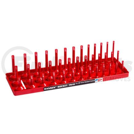 Hansen Global 38013 3/8IN Drive Fractional 3 Row Socket Tray