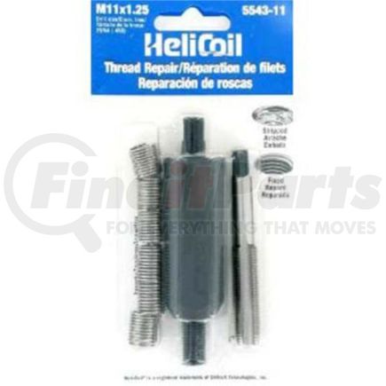 Heli-Coil 5543-11 Thread Repair Tool Set Thread Repair Kit, 11/16-11 UNC Coarse Thread, Heavy Industry Casting