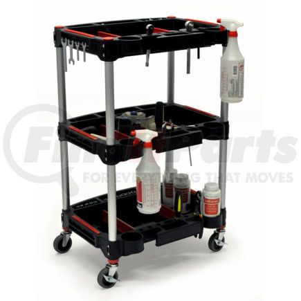 Luxor MC-3 Mechanics Three-Shelf Cart