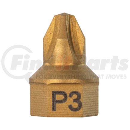 Mayhew Tools 16107 No. 3 Phillips® Dual Drive Bit, 7/16" Drive