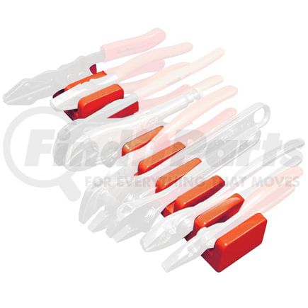 Mechanic's Time Savers MPH10R Tool Holder Magnetic Pliers Holder, Up to 10 tools