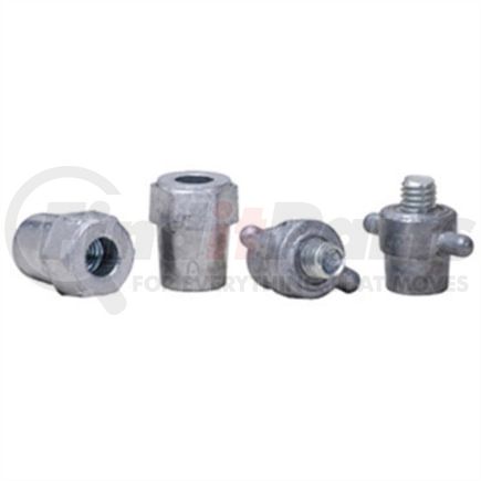 Midtronics A033 Battery Terminal Adapter Lead Stud Adapters, 2 Male, 2 Female
