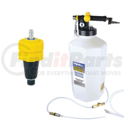 MVB1000 by MITYVAC - Mityvac 7120 20 L Evacuator and Dispenser with 4509 Universal Cooling Adapter Bundle - Automotive Fluid Evacuation and Cooling System Service Kit