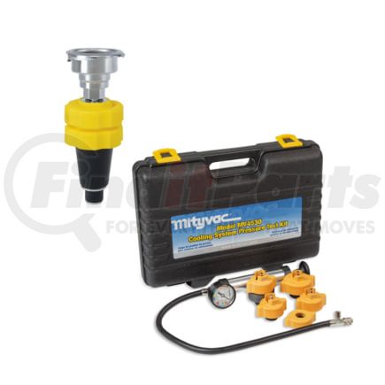 MVB1010 by MITYVAC - Mityvac MV4530 Cooling System Pressure Test Kit and MV4508 Universal Cooling System Adapter Bundle for Automotive Leak Diagnosis and Radiator Service