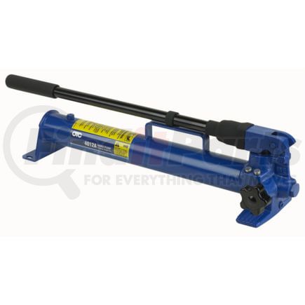 OTC Tools & Equipment 4012A Hydraulic Pump Two-Speed Hydraulic Hand Pump, 10,000 PSI With 45 Cu. In. Usable Oil