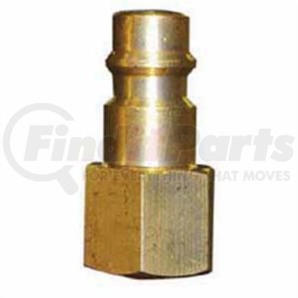 Reading Technologies (RTI) HFFP-1 Quick Disconnect Tool High Flow Quick Disconnect Plug, 1/4 in, Female, Brass