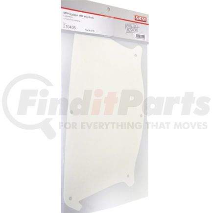 SATA 210405 Visor Foils (for SATA Air Vision 5000), 5 Pk