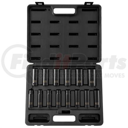 Sunex Tools 2653 14 Pc. 1/2" Drive Metric Deep Impact Socket Set