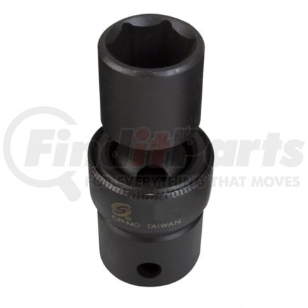 Sunex Tools 217UM Socket 17 mm x 1/2 in. Drive 6-Point Universal Impact Socket in Chrome Molybdenum Alloy Steel