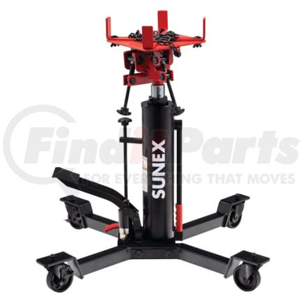 Sunex Tools 7793B Transmission Jack 1,000 lb. Telescoping Transmission Jack for Removing, Installing and Transporting