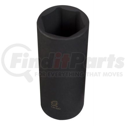 Sunex Tools 326D Socket 13/16 in. x 3/8 in. Drive 6-Point Deep Impact Socket in Chrome Molybdenum with Radius-Corner Design
