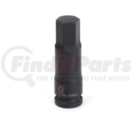 Sunex Tools 36487 Socket 10 mm x 3/8" Drive Hex Driver Impact Socket in Chrome Molybdenum Alloy Steel, Radius-Corner Design