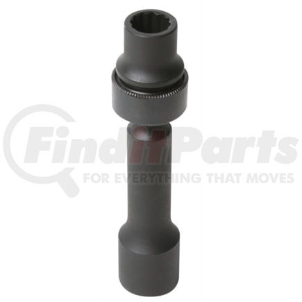 Sunex Tools 212ZUDL Socket 3/8" x 1/2" Drive 12-Point Driveline Limited-Clearance Impact Socket in Chrome Molybdenum Steel