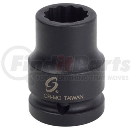 Sunex Tools 420ZT Socket 5/8 in. x 3/4 in. Drive 12-Point Thin-Wall Impact Socket in Chrome Molybdenum Alloy Steel
