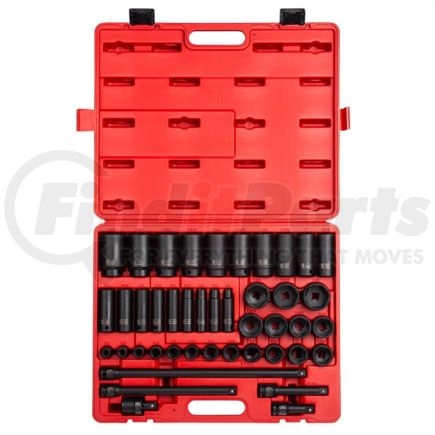 Sunex Tools 2568 43 Pc. 1/2" Drive SAE Impact Socket Master Set