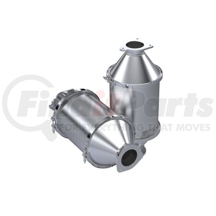MJ0804-C by SKYLINE EMISSIONS - Diesel Particulate Filter (DPF) Kit, w/ (2) Gaskets, without Clamps, EPA10, Navistar MaxxForce 7/DT
