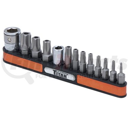Titan 16137 Sanding Star 13 Pc., 5 Point Tamper Resistant Star Ideal for Professional Hand Tools Use