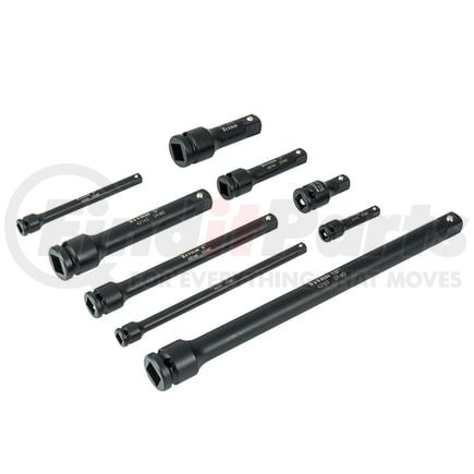 Titan 40109 Bumper Impact Bar Extension 9 Pc. Assorted Impact Extension Bar S Ideal for Professional Hand Tools Use