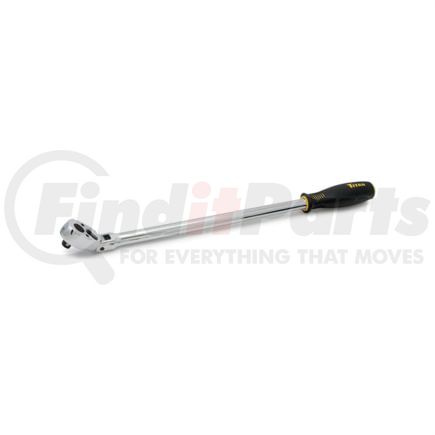 Titan 11301 Wrench 3/8-Inch Drive x 18-Inch Extra Long Flex Head Ratchet 36-Tooth High Torque Cr-V