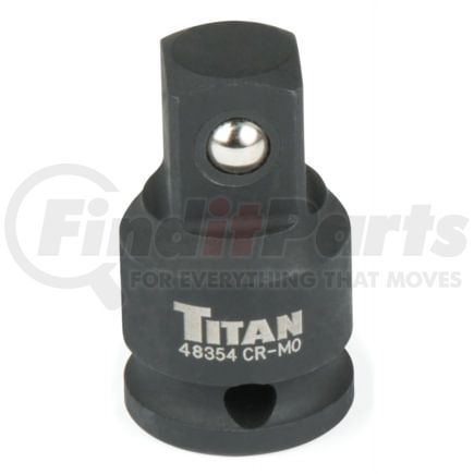 Titan 48354 Power Drive Adapter Set 3/8 In. x 1/2 In. Drive Increasing Impact Adapter Power Set Ideal for Professional Hand