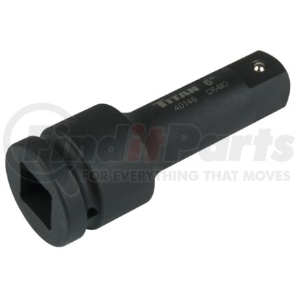 Titan 40146 Bumper Impact Bar Extension 1 In. Drive x 6 In. Impact Extension Bar Ideal for Professional Hand Tools Use