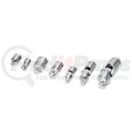 Titan 17407 Universal Joint 7 Pc. Chrome Adaptor and U-joint Set Universal Joint with Adapter, 7 Pc., 1/4 In., 3/8 In., 1/2