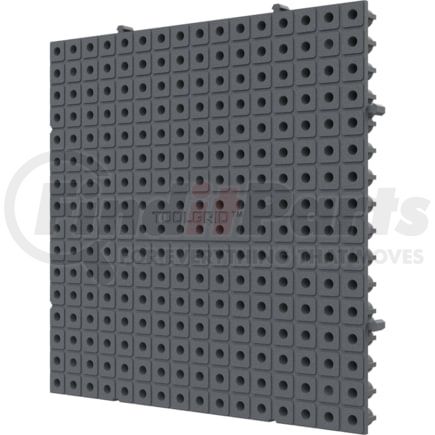Tool Grid 52017 Tool Board 16-Piece TGB-6X6 Grey Modular Board 6" X 6"