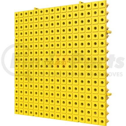 Tool Grid 52020 Tool Board 16-Piece TGB-6X6 Yellow Modular Board 6" X 6"