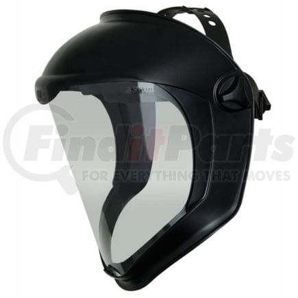 UVEX S8510 Uvex Honeywell Safety Products Usa Uvex Bionic Face Shield with Clear Polycarbonate Visor and Anti-Fog/Hard Coat,