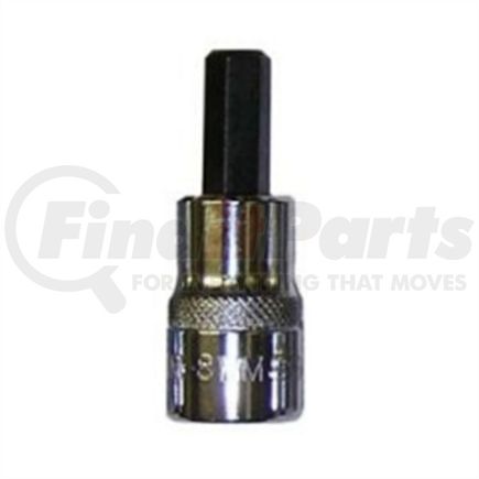 Vim Tools HMS-8MM Socket Driver Bit 8 mm Metric Hex Bit Socket Driver 3/8 In. Square Drive Chrome Plated Tool