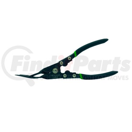 Vim Tools BCRP1 Clip Removal Tool 10 In. Body Clip Removal Pliers Spring Loaded Dual Part Jaws Automotive Trim Tool