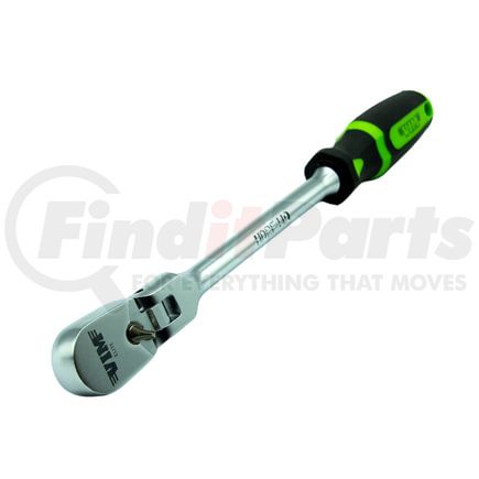 Vim Tools HDRF410 Socket Wrench 10 In. Long Heavy Duty 90 Tooth Reversible Flex Head Ratchet 1/4 In. Drive
