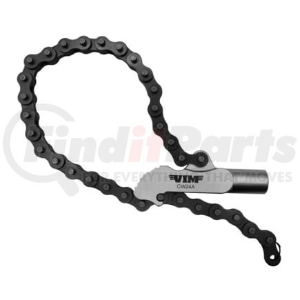 Vim Tools CW24A Wrench 24 In. Chain Wrench Attachment Component Connects with TH21 Telescopic Expander Handle