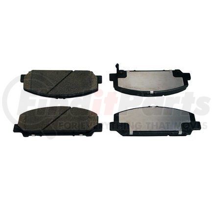 086-1833C by BECK ARNLEY - CERAMIC BRAKE PADS