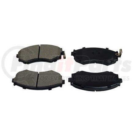 087-1364 by BECK ARNLEY - SEMI-MET BRAKE PADS