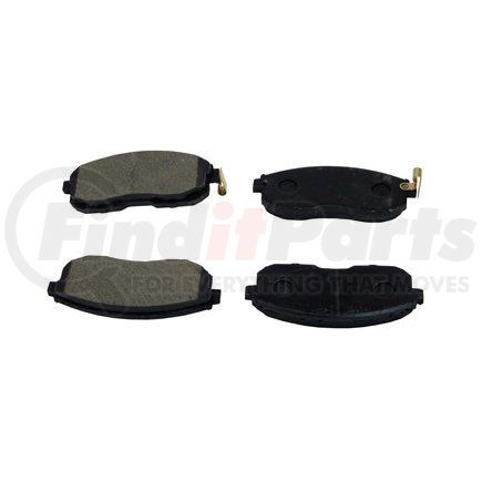 087-1370 by BECK ARNLEY - SEMI-MET BRAKE PADS