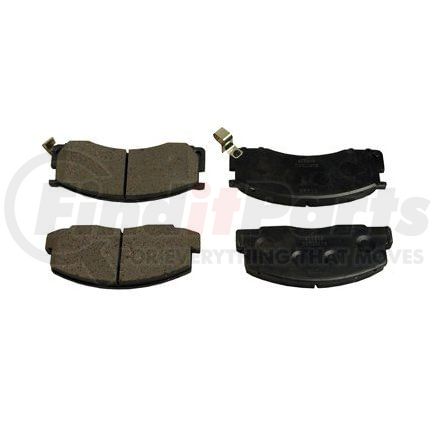 087-1434 by BECK ARNLEY - SEMI-METALLIC BR