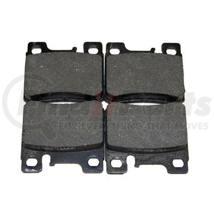 087-1469 by BECK ARNLEY - SEMI-MET BRAKE PADS