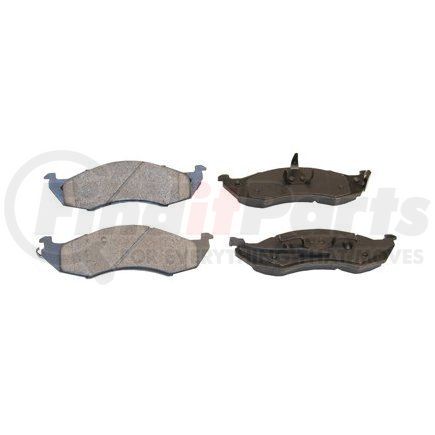 087-1472 by BECK ARNLEY - SEMI-MET BRAKE PADS