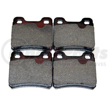 087-1557 by BECK ARNLEY - SEMI-METALLIC BR