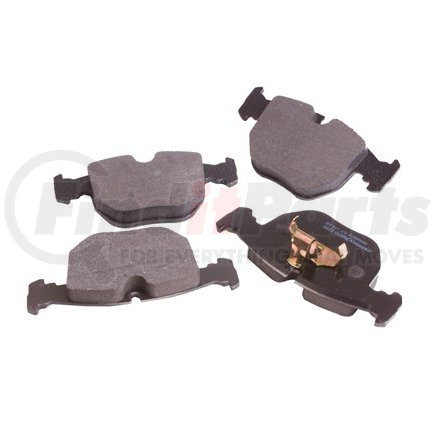 087-1610 by BECK ARNLEY - SEMI-MET BRAKE PADS