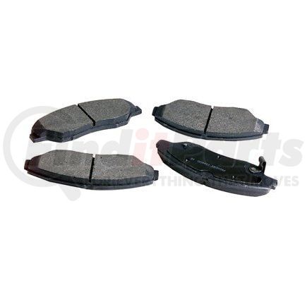 087-1612 by BECK ARNLEY - SEMI-METALLIC BR