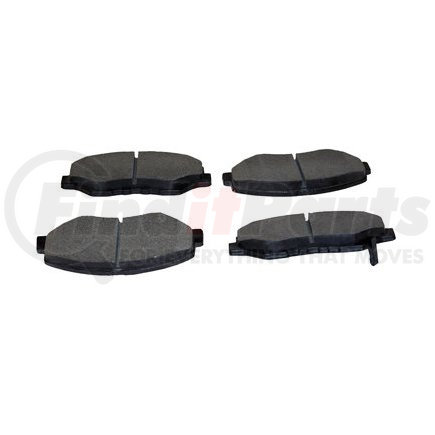 087-1692 by BECK ARNLEY - SEMI-MET BRAKE PADS