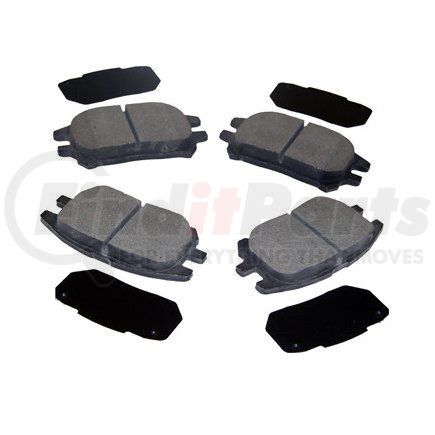 087-1699 by BECK ARNLEY - BRAKE PAD