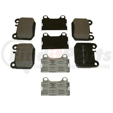 087-1716 by BECK ARNLEY - SEMI-METALLIC BR