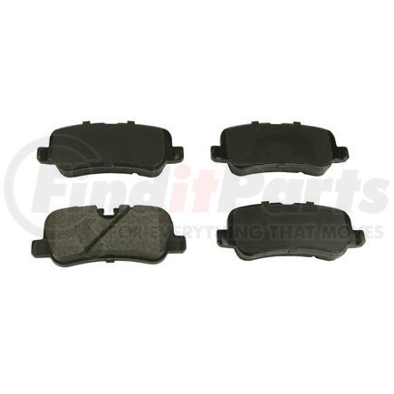 087-1892 by BECK ARNLEY - SEMI-MET BRAKE PADS